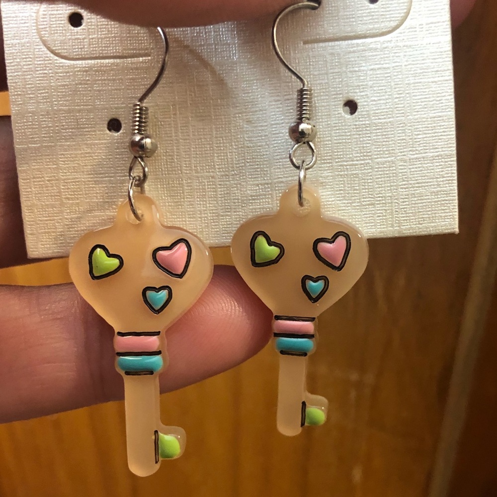 Keys to My Heart Mint Green & CreaMy Tan's - Picture 9 of 9